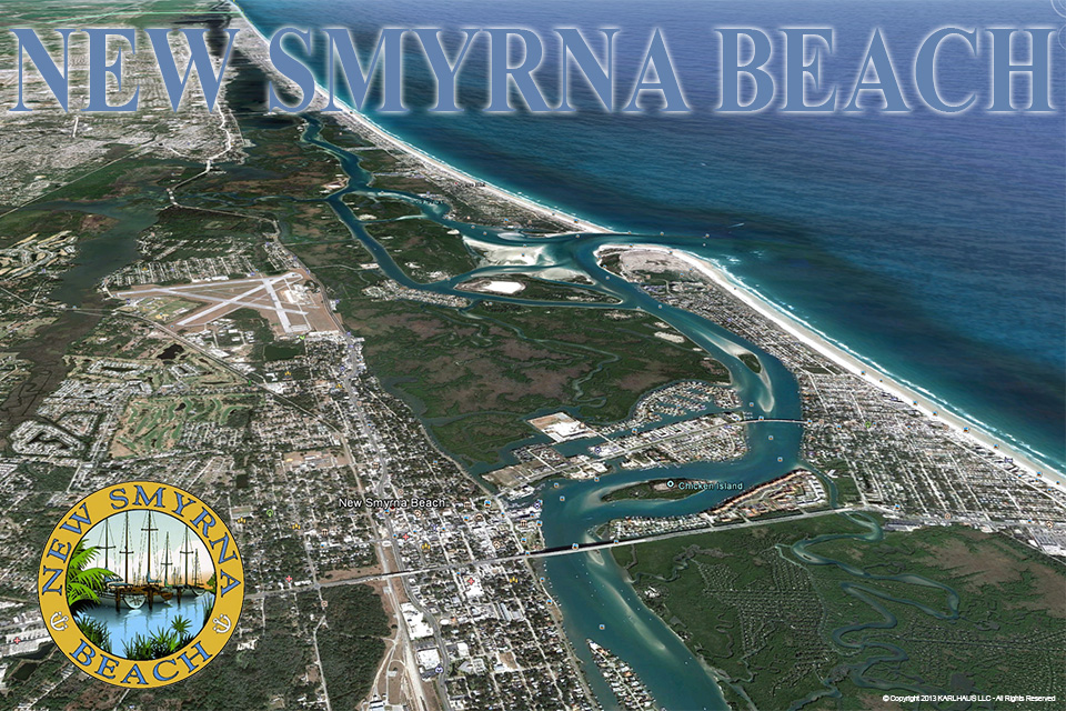 New Smyrna Beach Aereal View