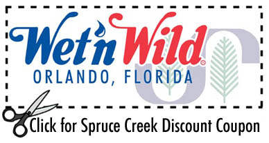 Wet'n Wild Discount Coupon for Spruce Creek Residents courtesy of KarlHaus Realty